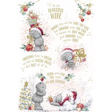 Wife Verse Me to You Bear Christmas Card Image Preview